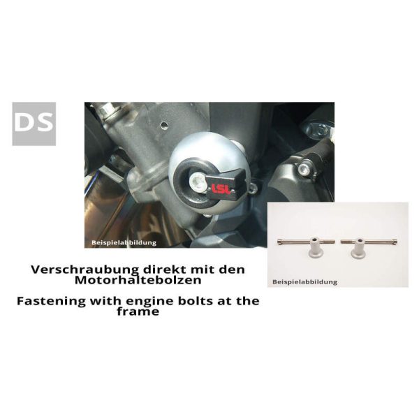 LSL Crash Protectors Fitting Kit - Honda CBF 600