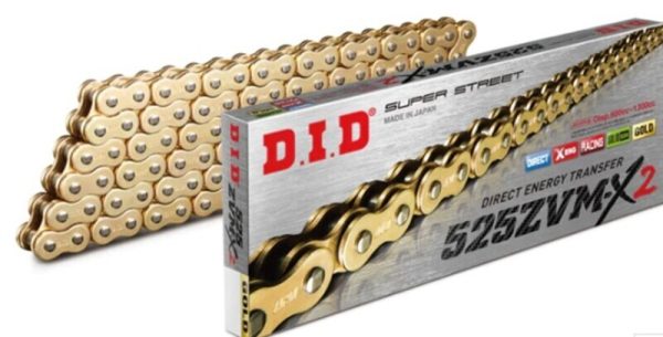 D.I.D 525ZVM-X2 X-Ring Drive Chain 525