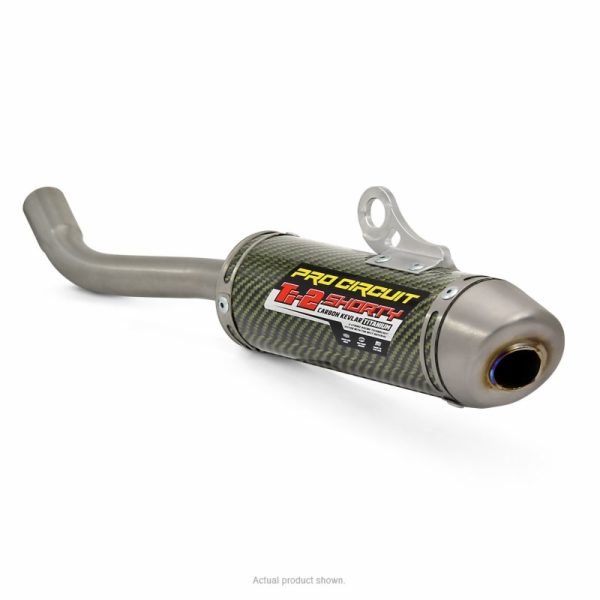 PRO CIRCUIT Ti-2 Shorty Silencer Titanium/Kevlar - Yamaha YZ 125