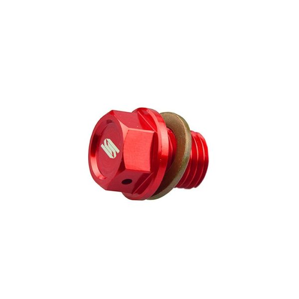 SCAR Magnetic Oil Drain Plug Red - KTM/Husqvarna