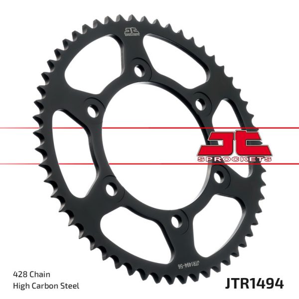 JT SPROCKETS Steel Standard Rear Sprocket - 428