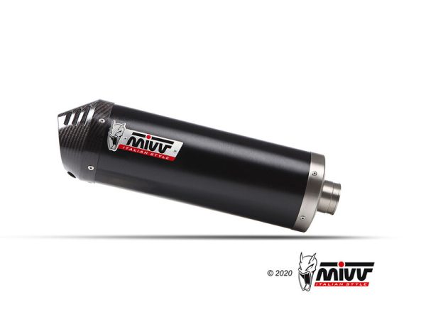 MIVV Slip On Muffler Oval