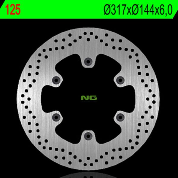 NG BRAKES Fix Brake Disc - 125