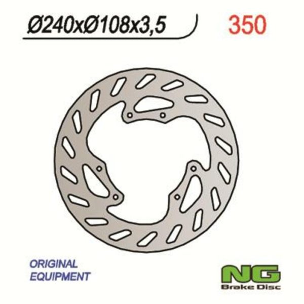 NG BRAKES Fix Brake Disc - 350