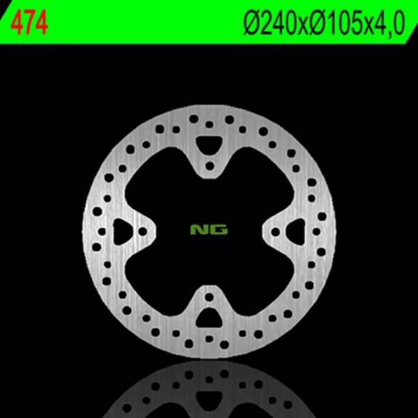 NG BRAKES Fix Brake Disc - 474