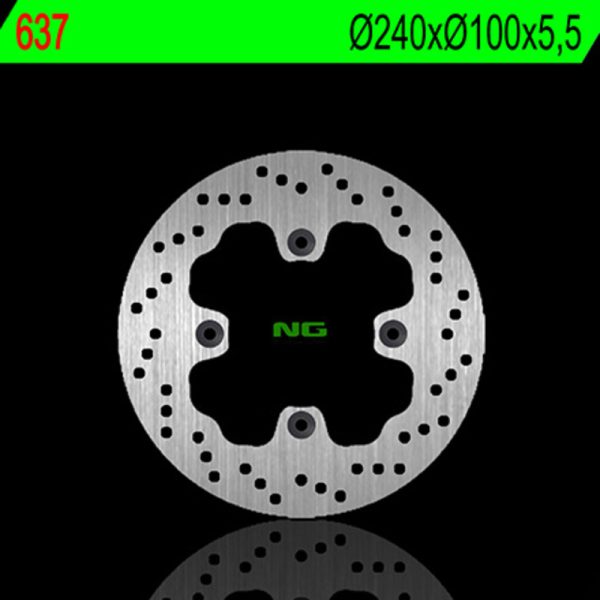 NG BRAKES Fix Brake Disc - 637