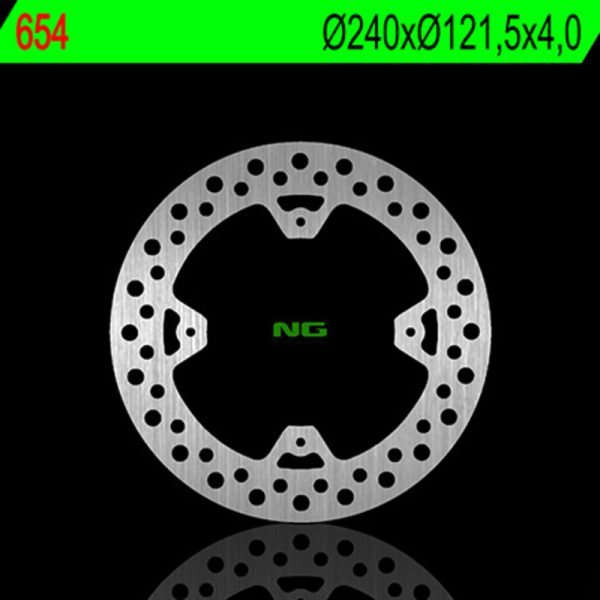 NG BRAKES Fix Brake Disc - 654