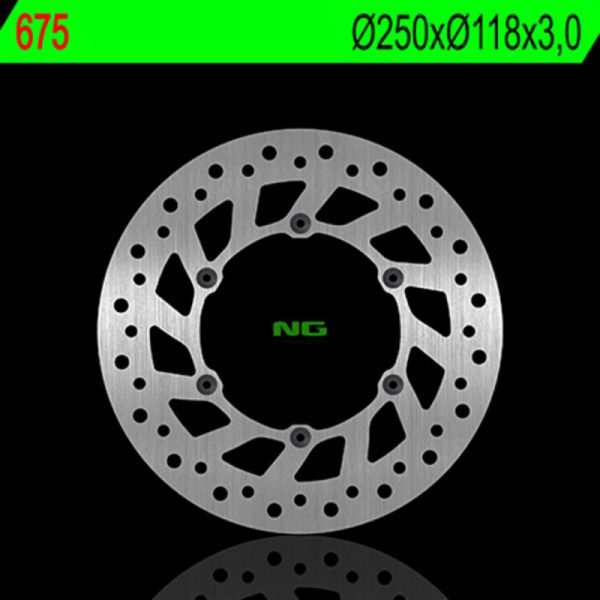 NG BRAKES Fix Brake Disc - 675