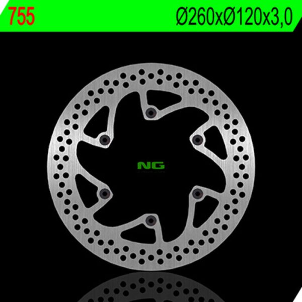 NG BRAKES Fix Brake Disc - 755