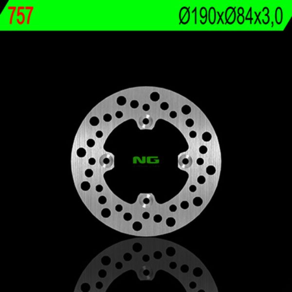 NG BRAKES Fix Brake Disc - 757