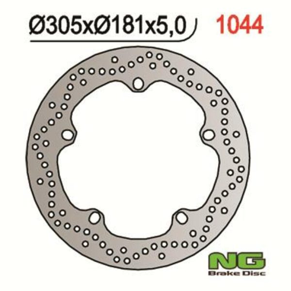 NG BRAKES Fix Brake Disc - 1044