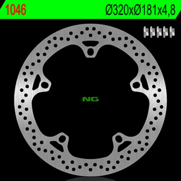 NG BRAKES Fix Brake Disc - 1046