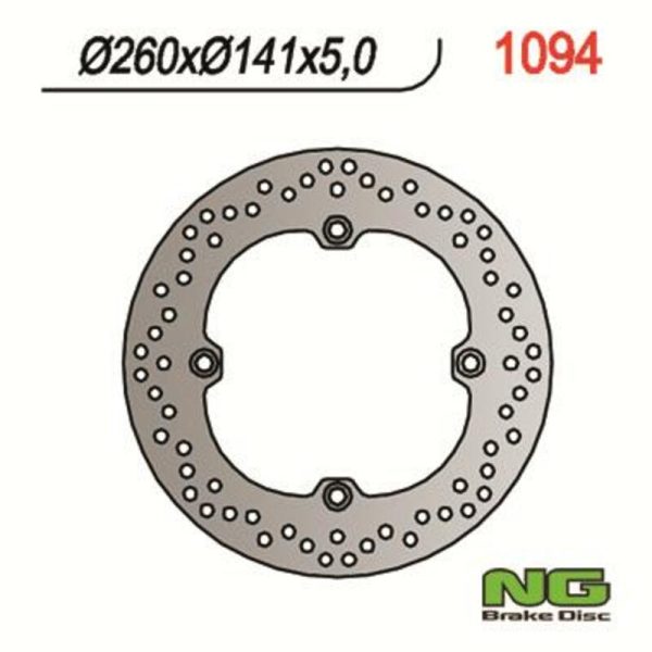 NG BRAKES Fix Brake Disc - 1094