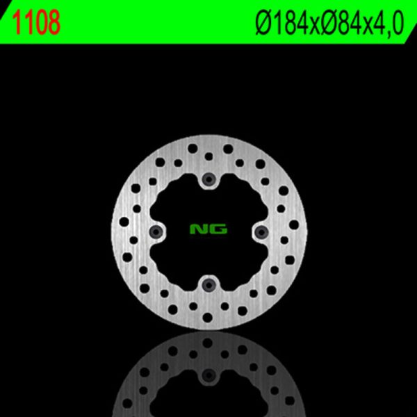 NG BRAKES Fix Brake Disc - 1108