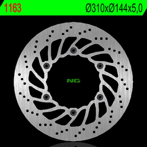 NG BRAKES Fix Brake Disc - 1163