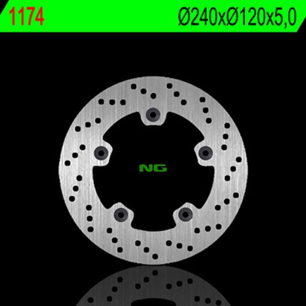 NG BRAKES Fix Brake Disc - 1174