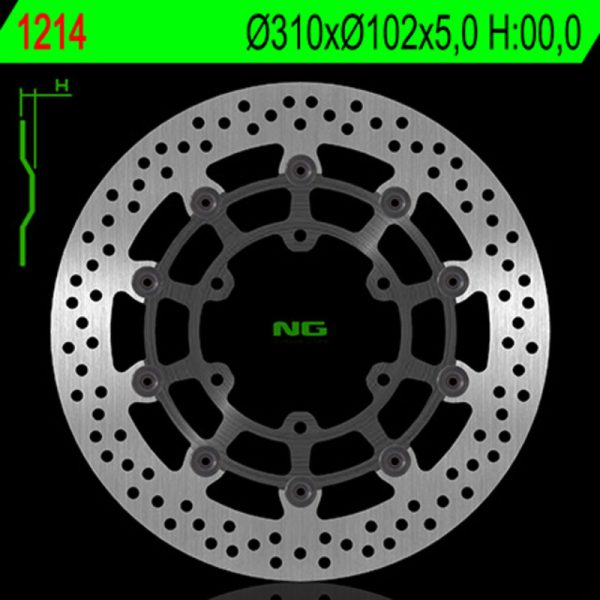 NG BRAKES Floating - 1214