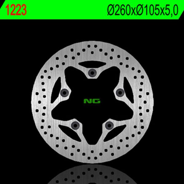 NG BRAKES Fix Brake Disc - 1223