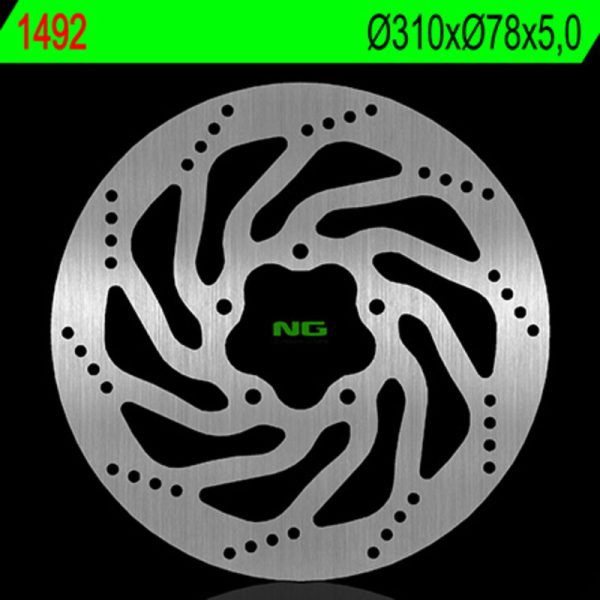 NG BRAKES Fix Brake Disc - 1492