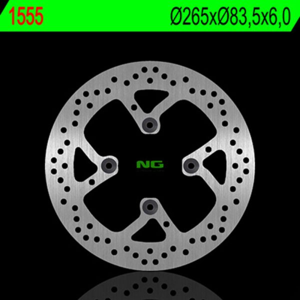 NG BRAKES Fix Brake Disc - 1555