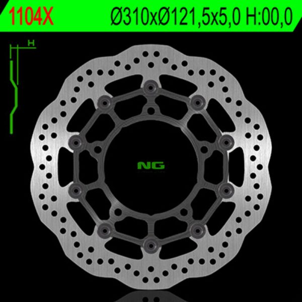 NG BRAKES Petal Floating - 1104X