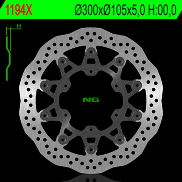 NG BRAKES Petal Floating - 1194X