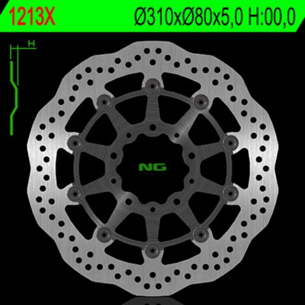 NG BRAKES Petal Floating - 1213X