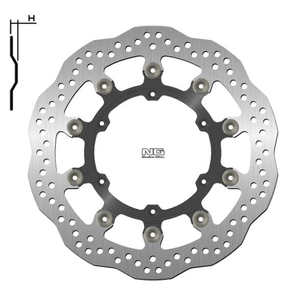 NG BRAKES Petal Floating - 1224XG