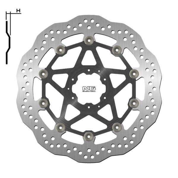 NG BRAKES Petal Floating - 1643XG