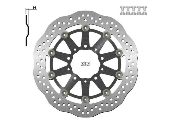 NG BRAKES Petal Floating - 1701XG