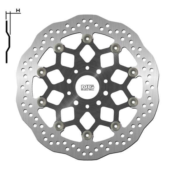 NG BRAKES Petal Floating - 1717XG