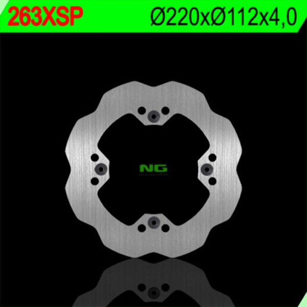 NG BRAKES Petal Fix Brake Disc - 263XSP