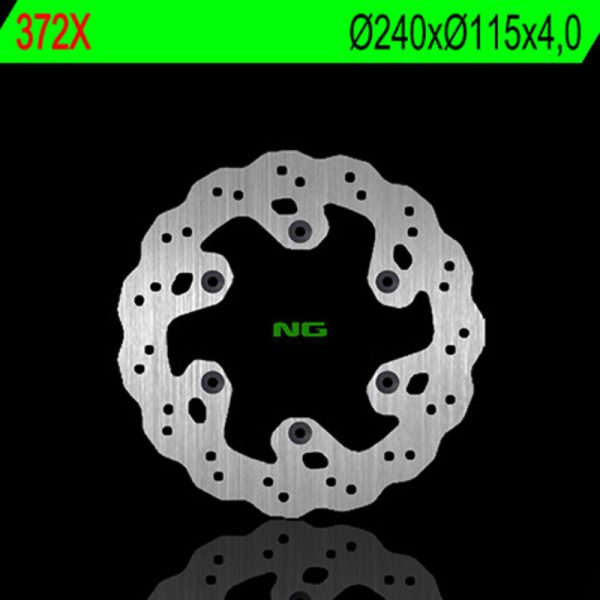 NG BRAKES Petal Fix Brake Disc - 372X