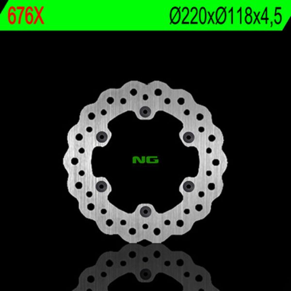 NG BRAKES Petal Fix Brake Disc - 676X