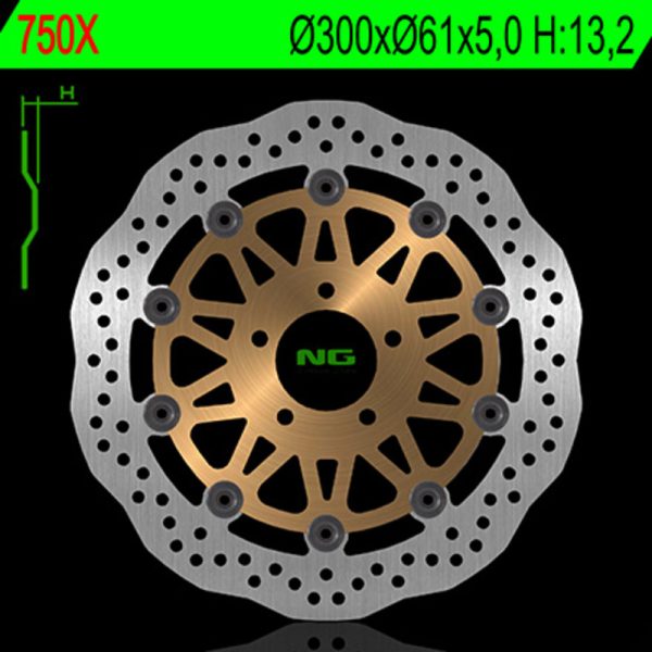 NG BRAKES Petal Floating - 750X