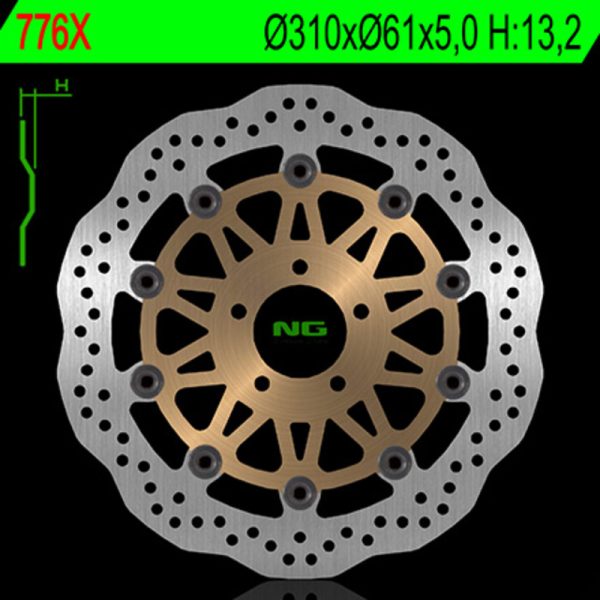 NG BRAKES Petal Floating - 776X