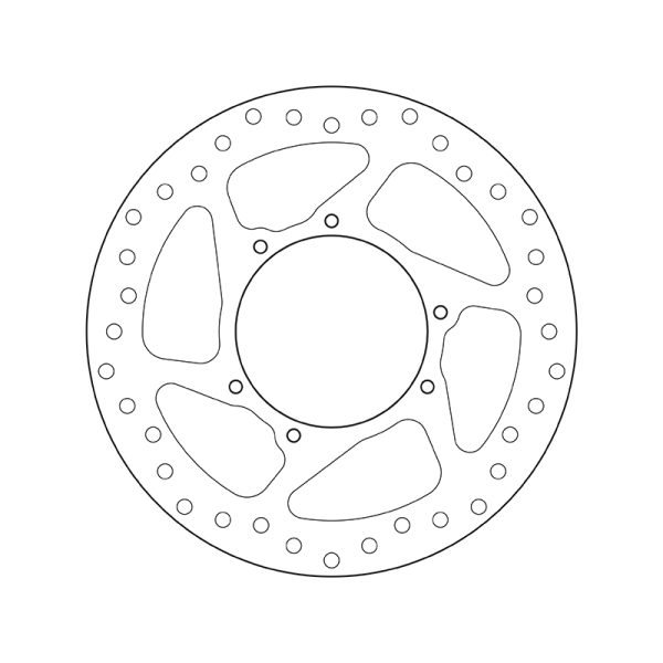 BREMBO Serie Oro Fix Brake Disc - 68B407N3