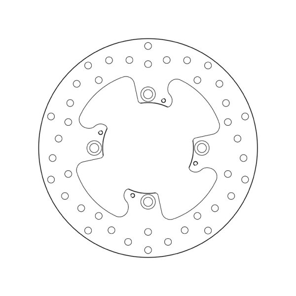 BREMBO Oro Fix Brake Disc - 68B407N6