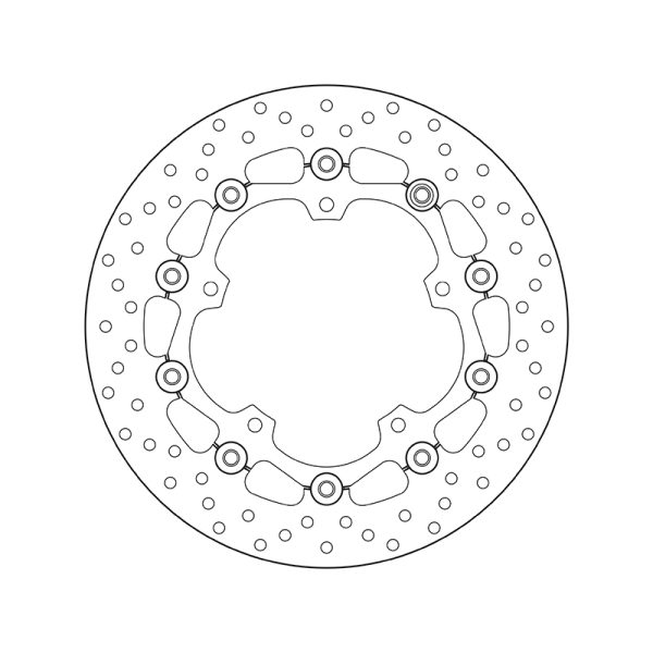 BREMBO Oro Semi-Floating Brake Disc - 78B40849