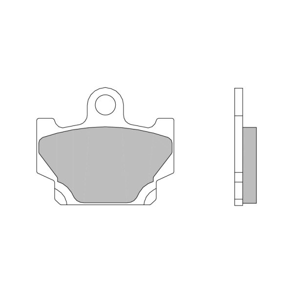 BREMBO Street Carbon Ceramic Brake pads - 07YA1011