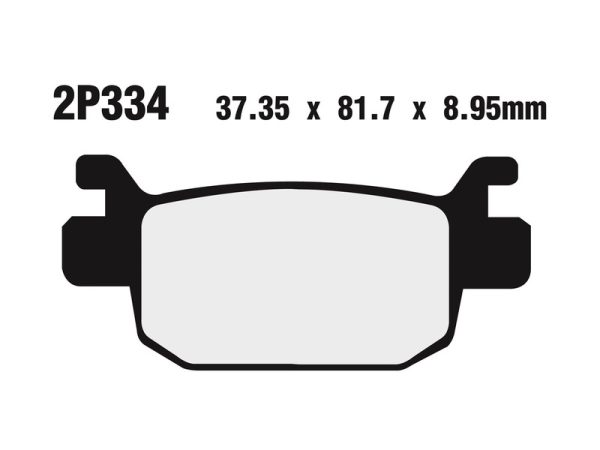 NISSIN Street /Off-Road Sintered Metal Brake pads - 2P-334ST