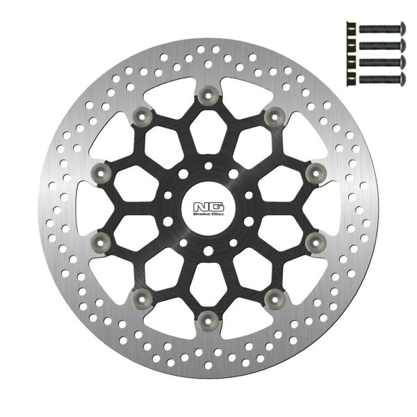 NG BRAKES Petal Semi-Floating Oversize Brake Disc - 320 1837GK34