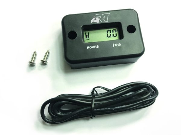 ART Hour Meter With Wire Black