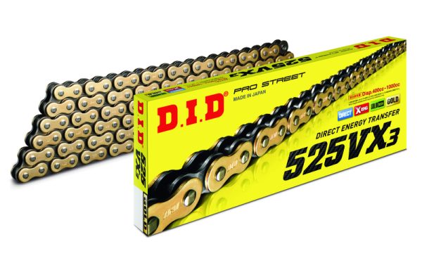 D.I.D 525VX3 X-Ring Drive Chain 525