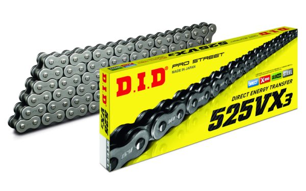 D.I.D 525VX3 X-Ring Drive Chain 525