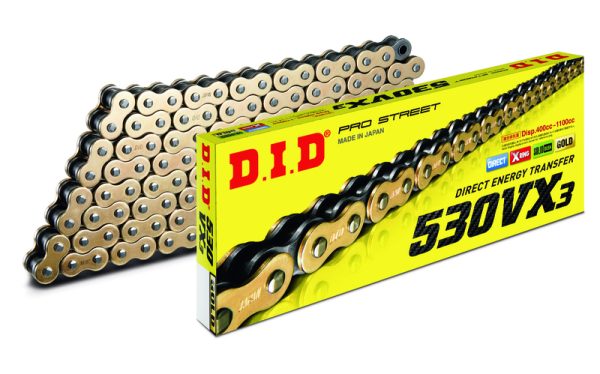 D.I.D 530VX3 X-Ring Drive Chain 530