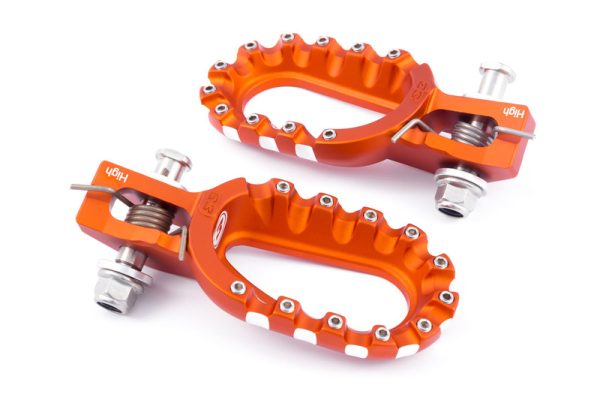 S3 Curve Low Footrests Orange KTM/Husqvarna