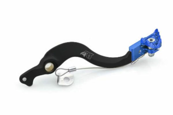 ART Factory Brake Pedal Black Anodized Aluminium/Blue Tip KTM/Husqvarna