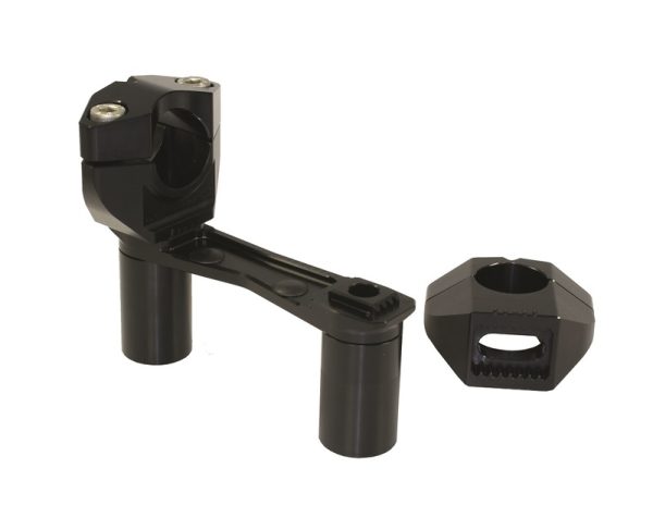 GILLES 2DGT Adjustable Bar Mounts Black Ducati