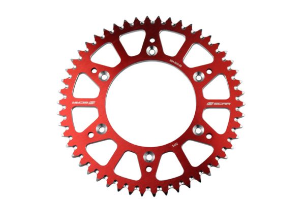 SCAR Aluminium Ultra-Light Self-Cleaning Rear Sprocket SRS230 - 520